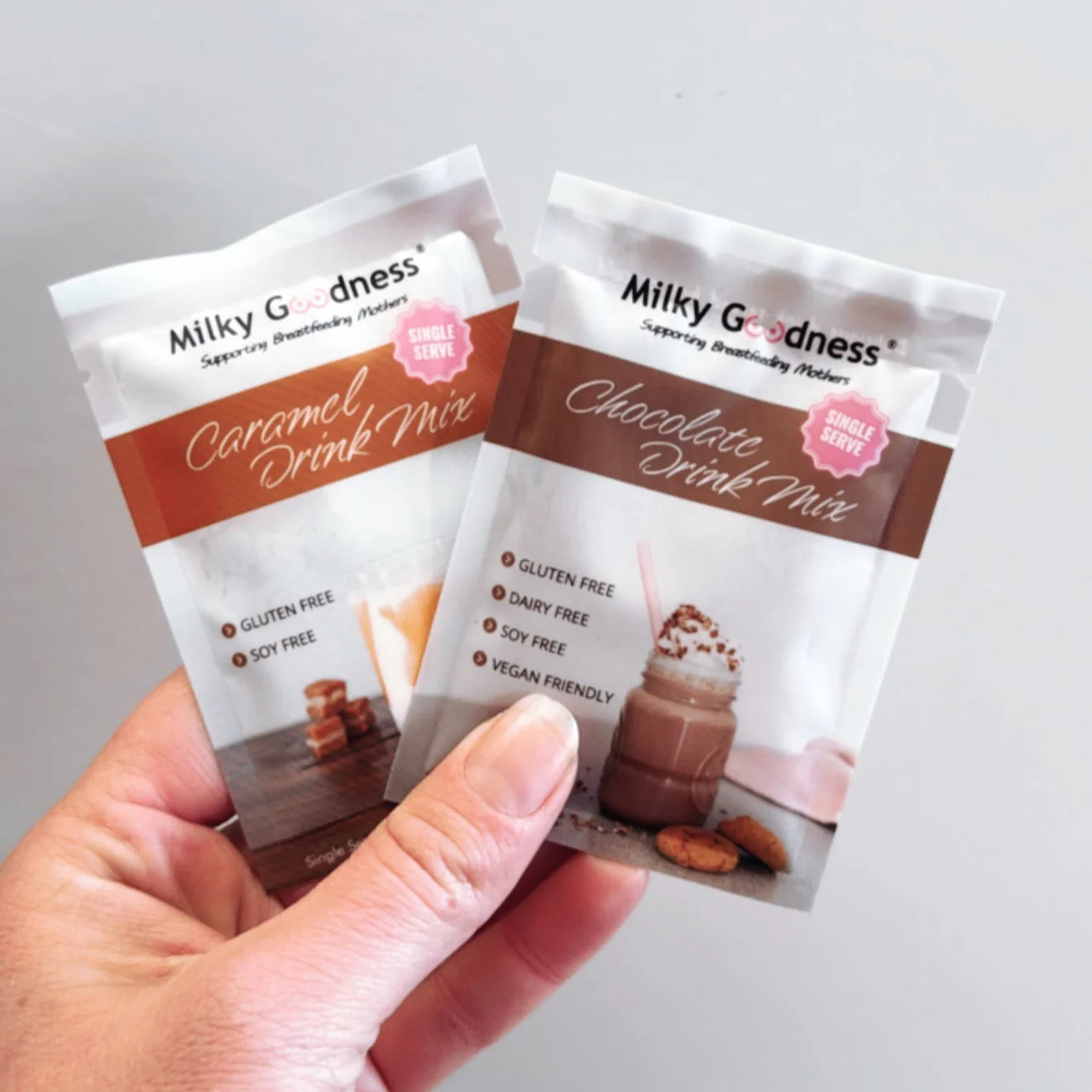 SINGLE SERVE Lactation Chocolate Drink Mix