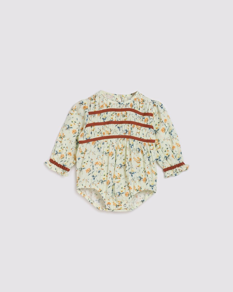 Pixie Playsuit - Natural Bird