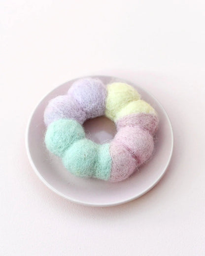 Felt Pon De Ring Mochi Donuts - Assorted