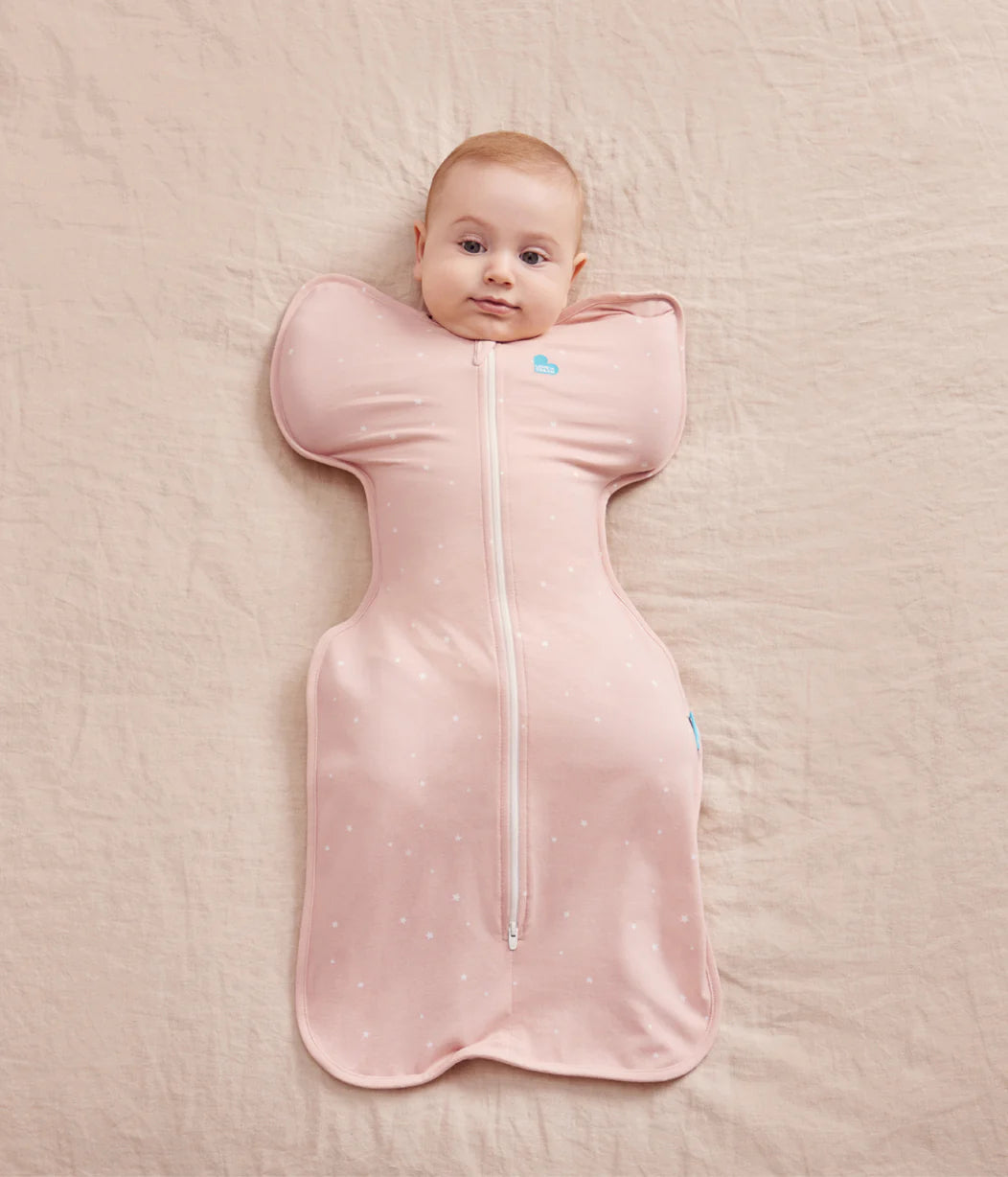 SWADDLE UP 1.0T STRETCH COTTON TWINKLE POWDER PINK