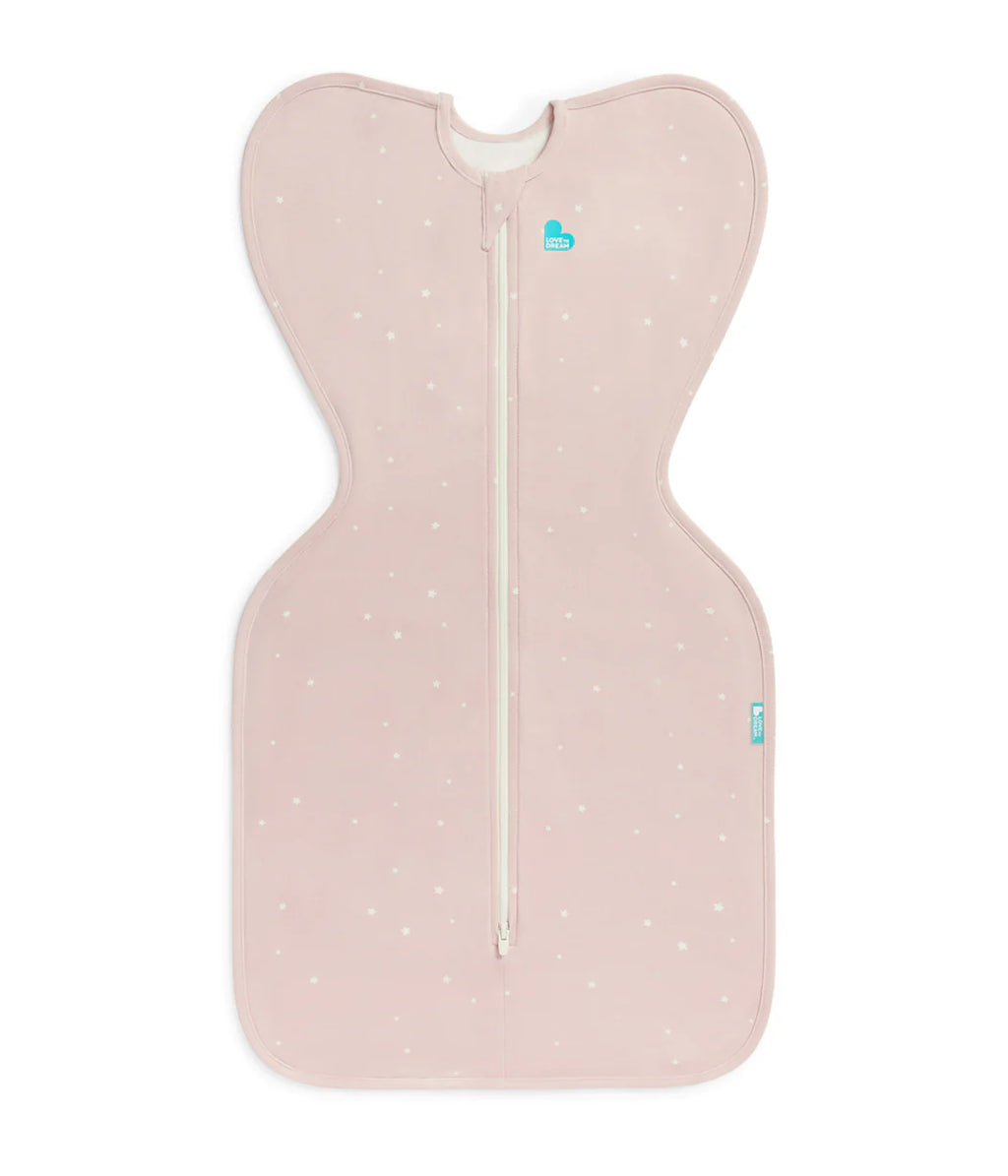 SWADDLE UP 1.0T STRETCH COTTON TWINKLE POWDER PINK