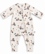 Pup Racer | Bamboo Zipsuit