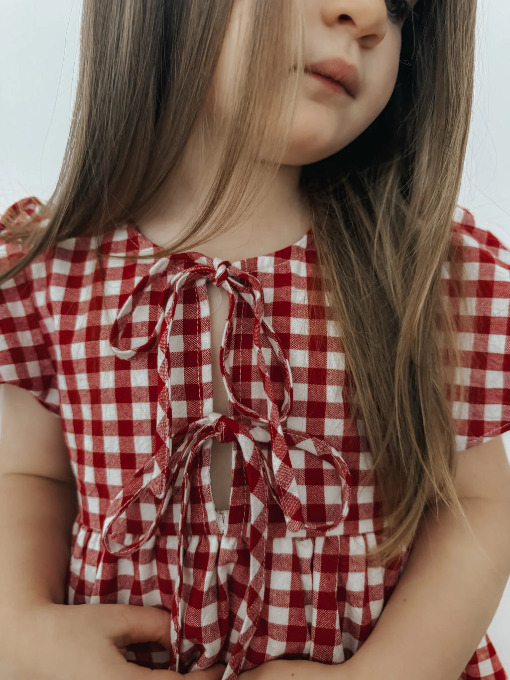 Red Gingham Dress