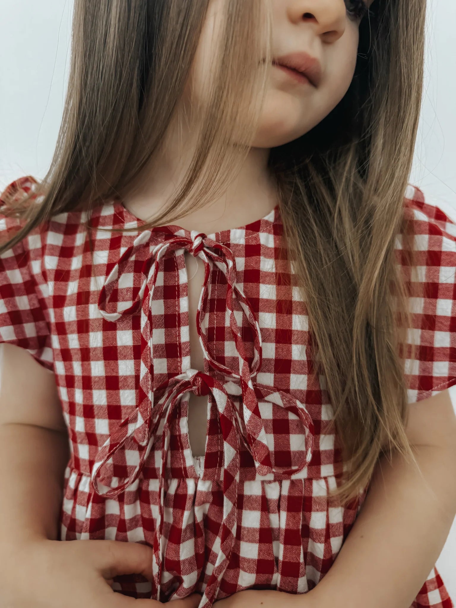 Red Gingham Dress