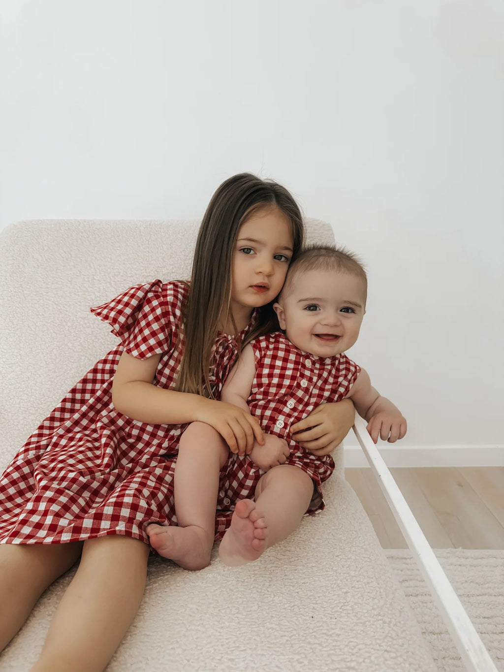 Red Gingham Playsuit