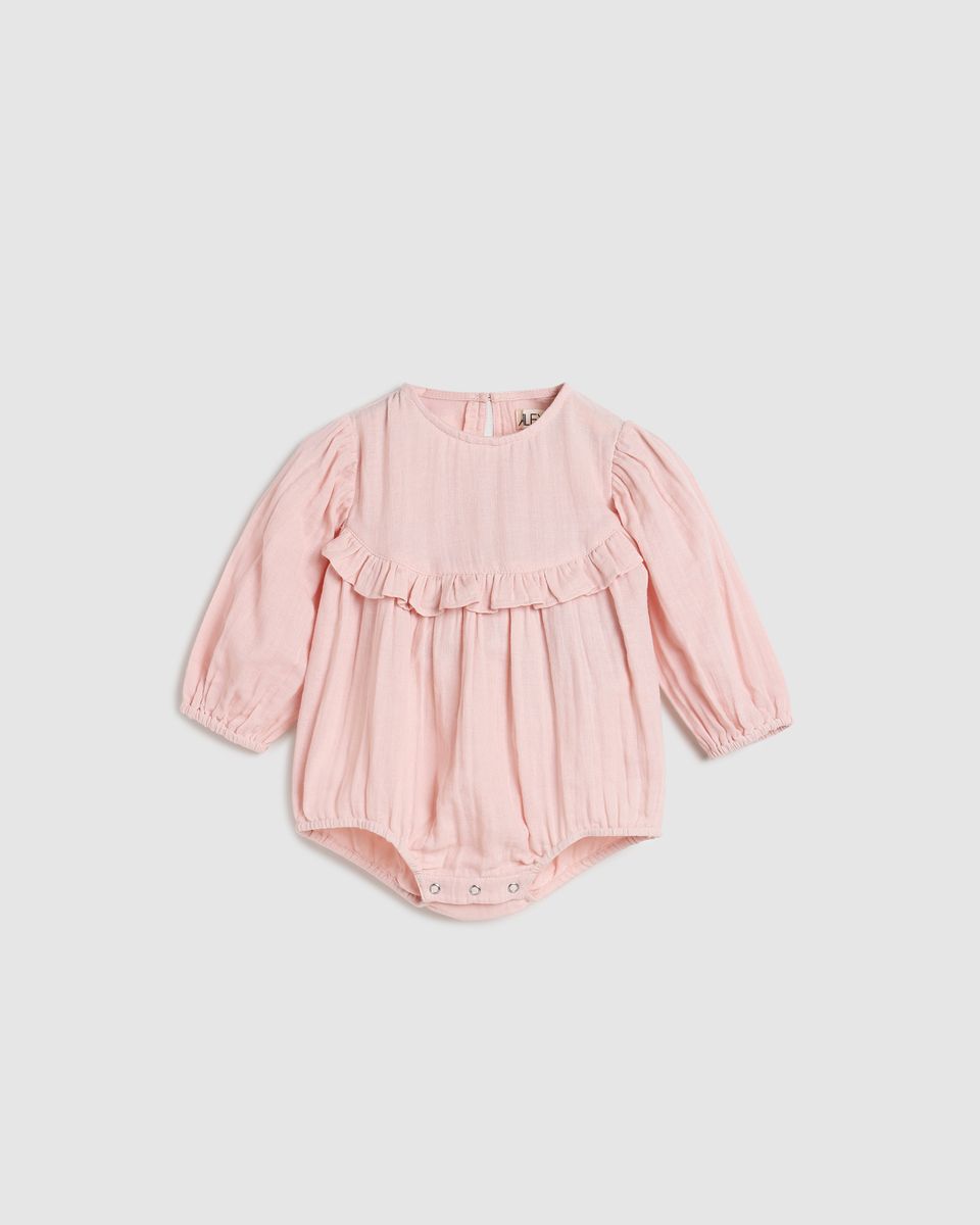 Rita Playsuit - Blush Pink