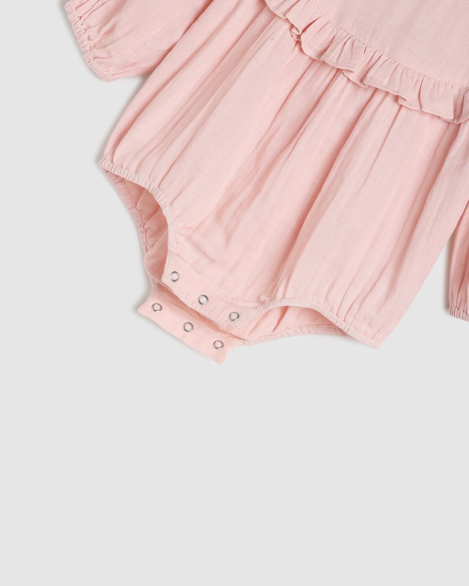 Rita Playsuit - Blush Pink