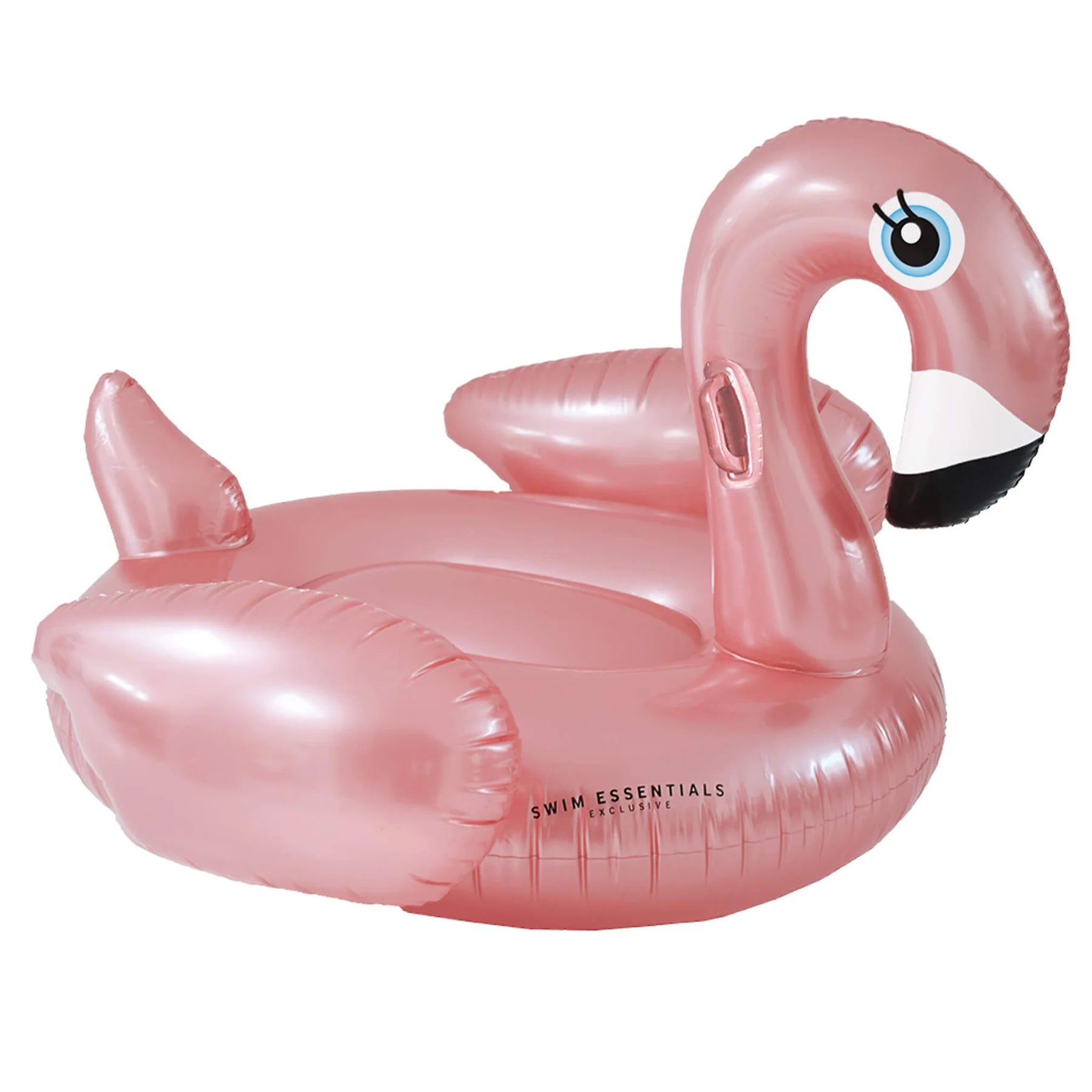 Inflatable Ride On - Rose Gold Flamingo, 150 cm