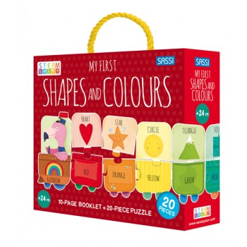 My First Shapes & Colours Puzzle and Book Set