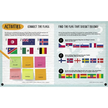 What How Why Flags Book and Poster