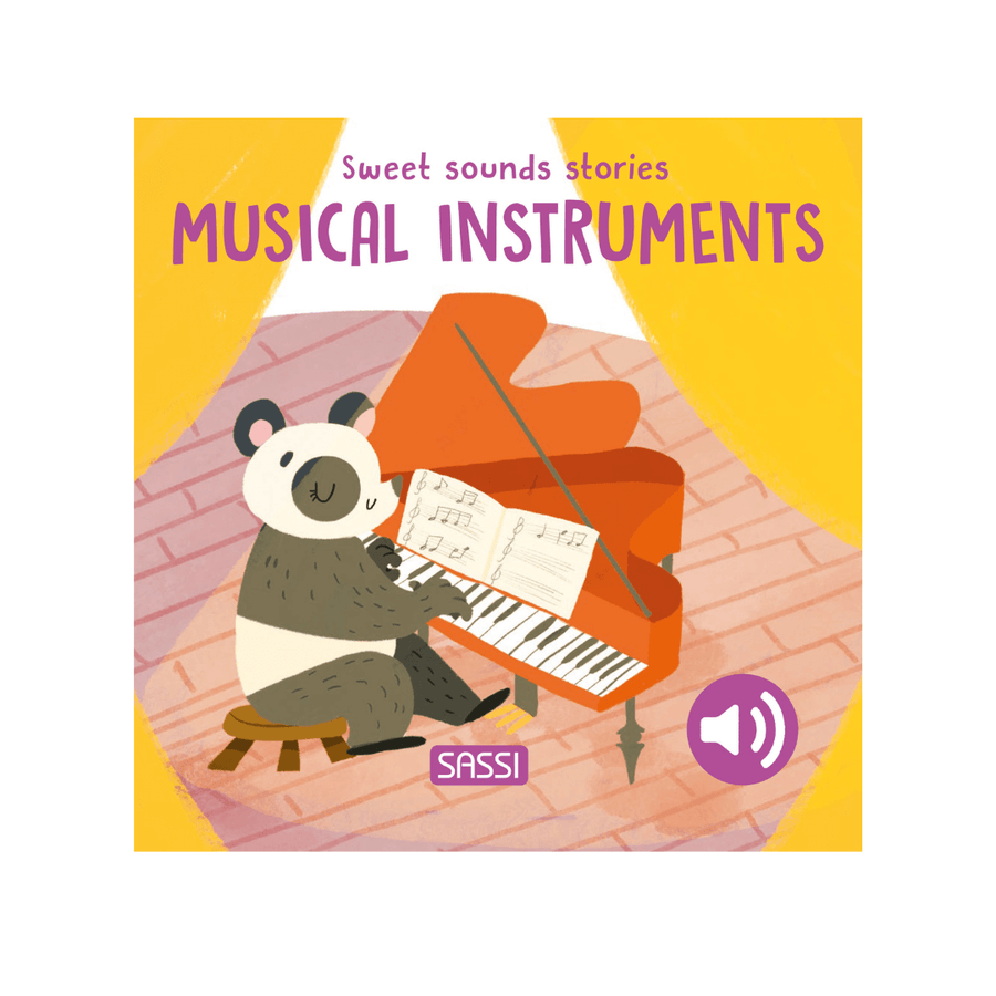 Sassi Board Book Sweet Sounds - Musical Instruments