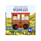 Sassi Board Book Sweet Sounds - Vehicles