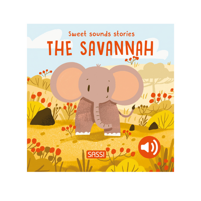 Sassi Board Book Sweet Sounds - The Savannah