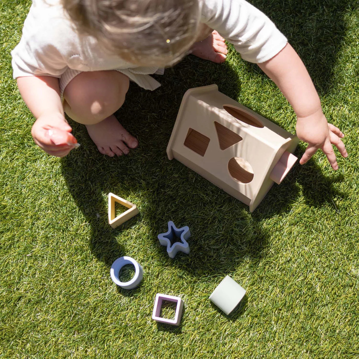 Silicone Shape Sorting Set