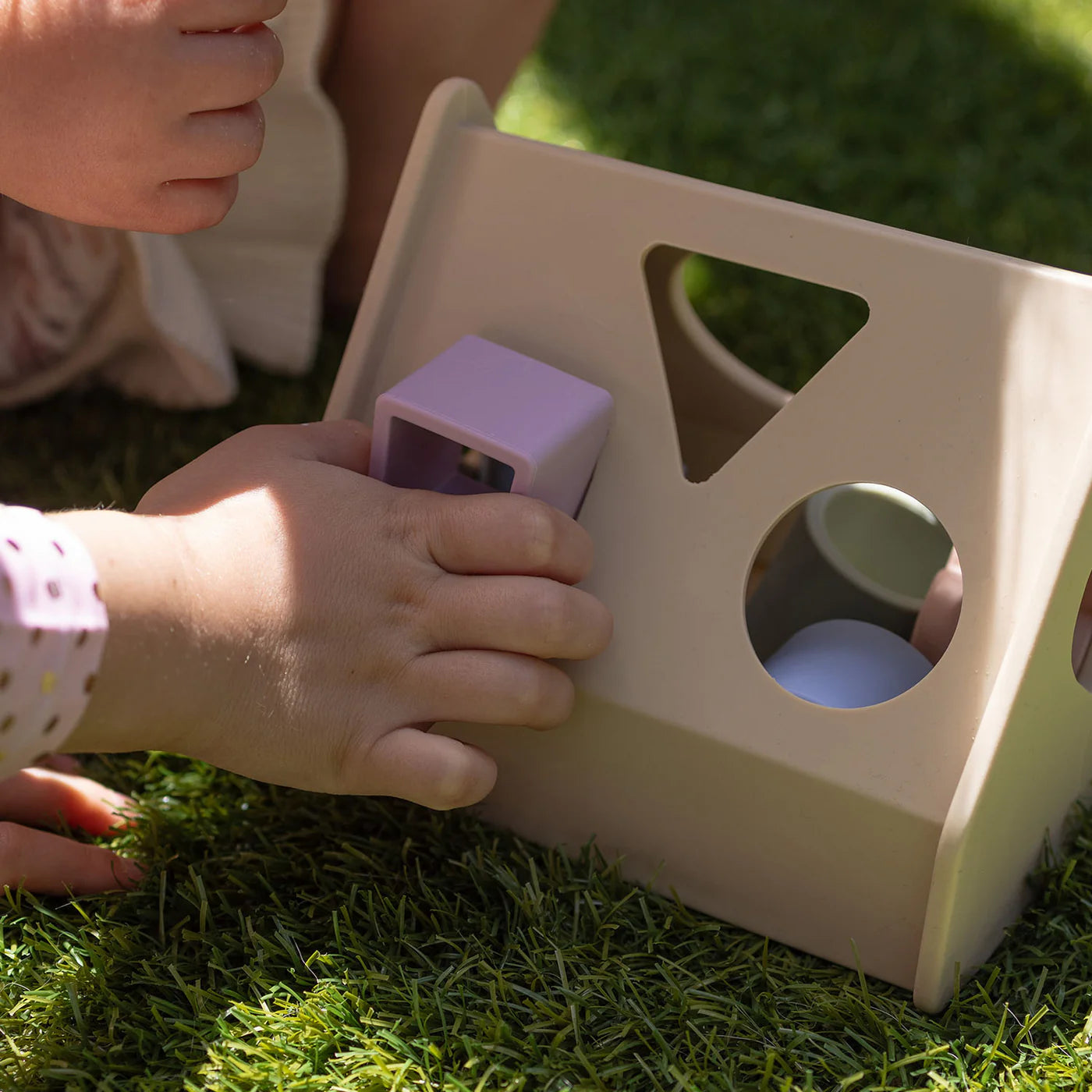 Silicone Shape Sorting Set