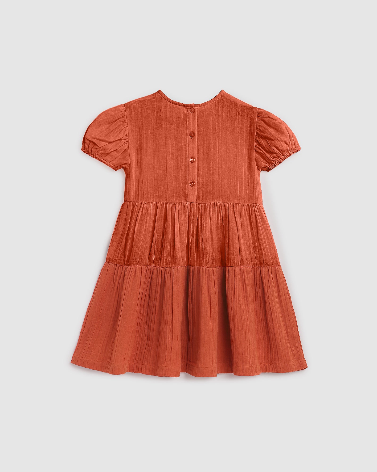 Clara Dress - Flame Red