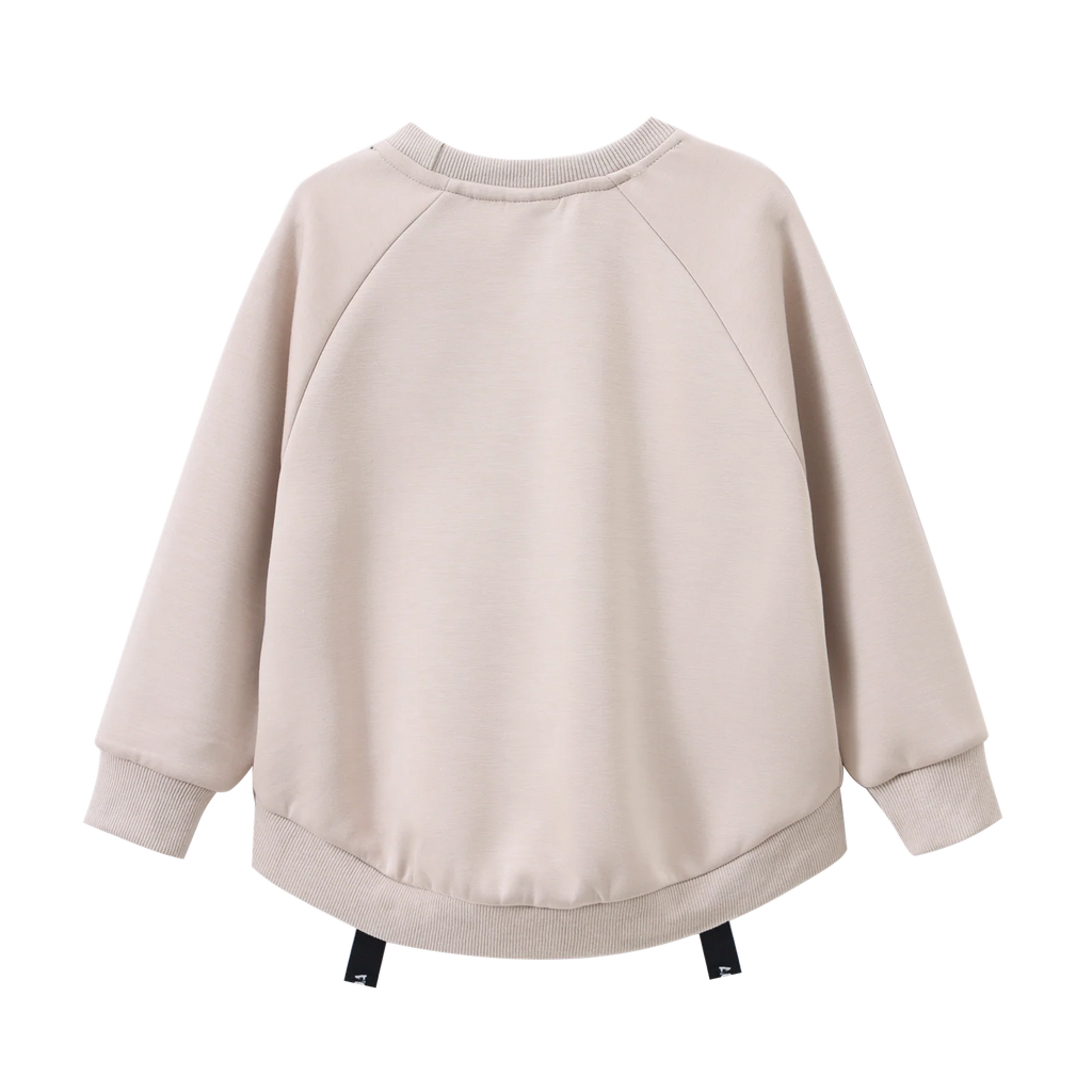 Harper Detailed Strap Crew - Sand