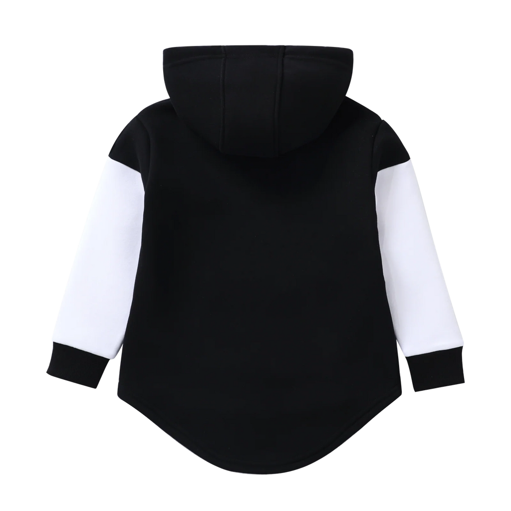 Zayn Essential Hoodie - Black/White