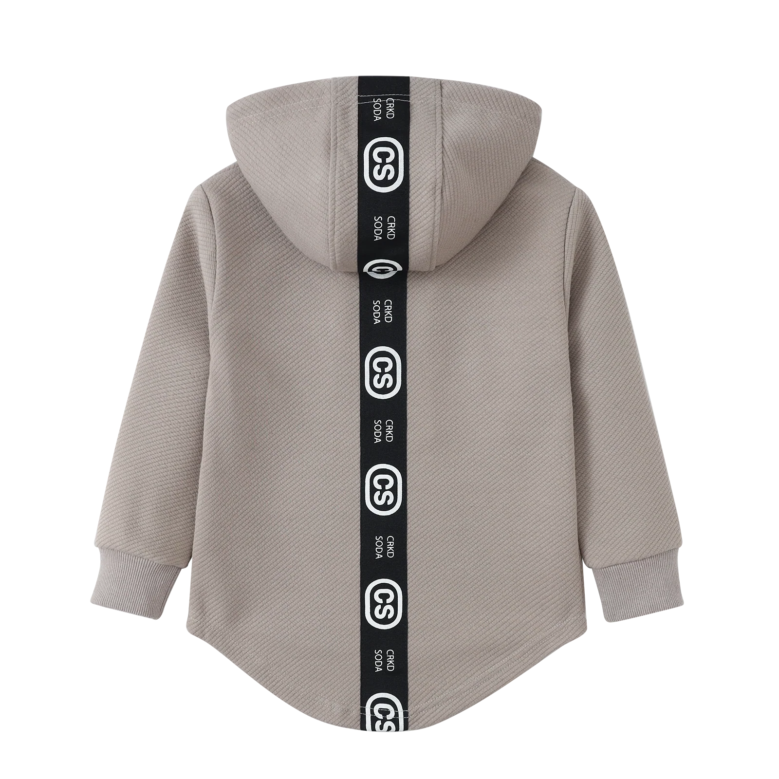 Theodore Quilted Hoodie - Truffle