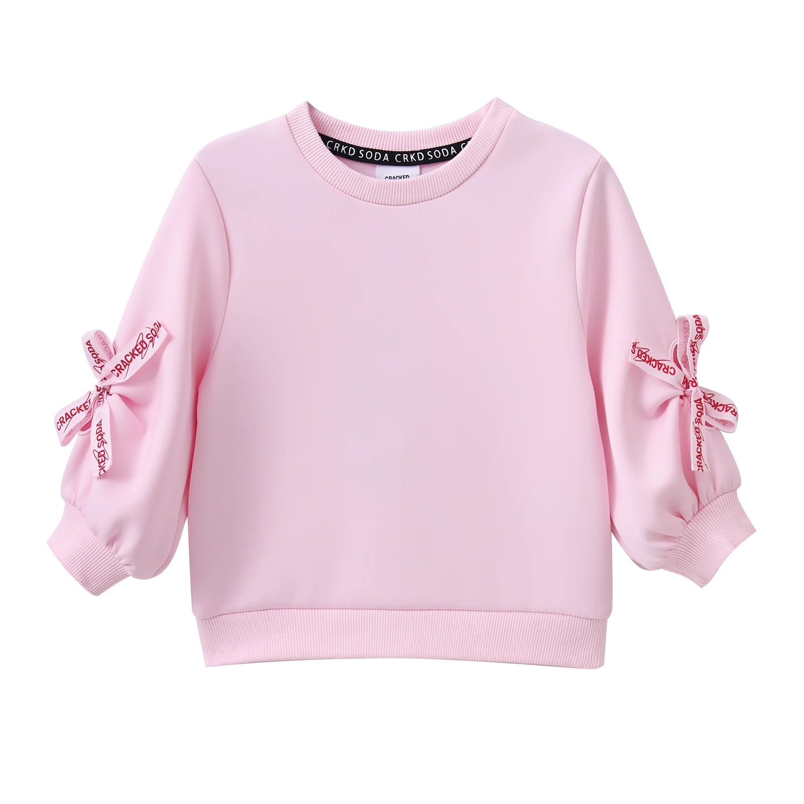 Scarlett Bow Crew - Pink