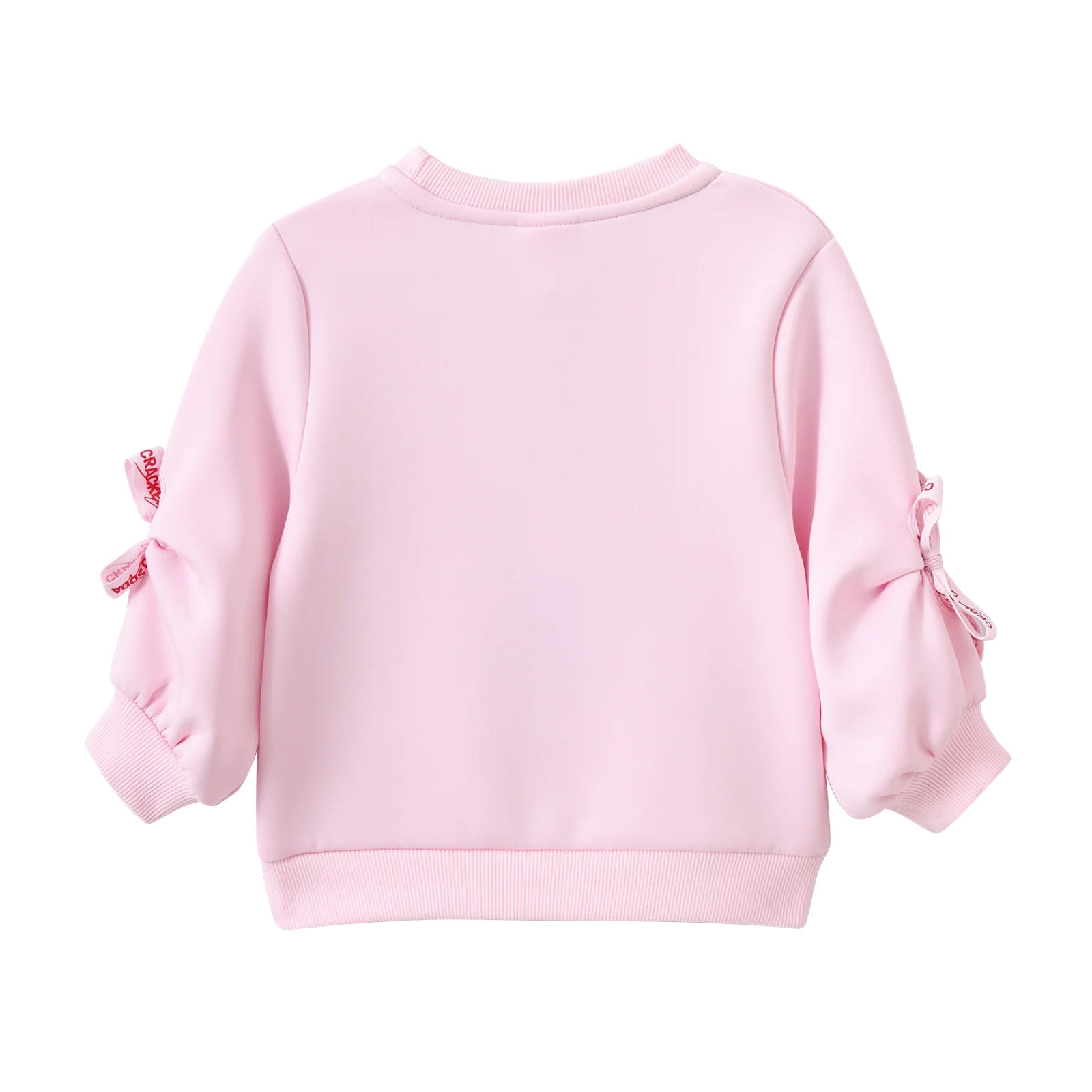 Scarlett Bow Crew - Pink