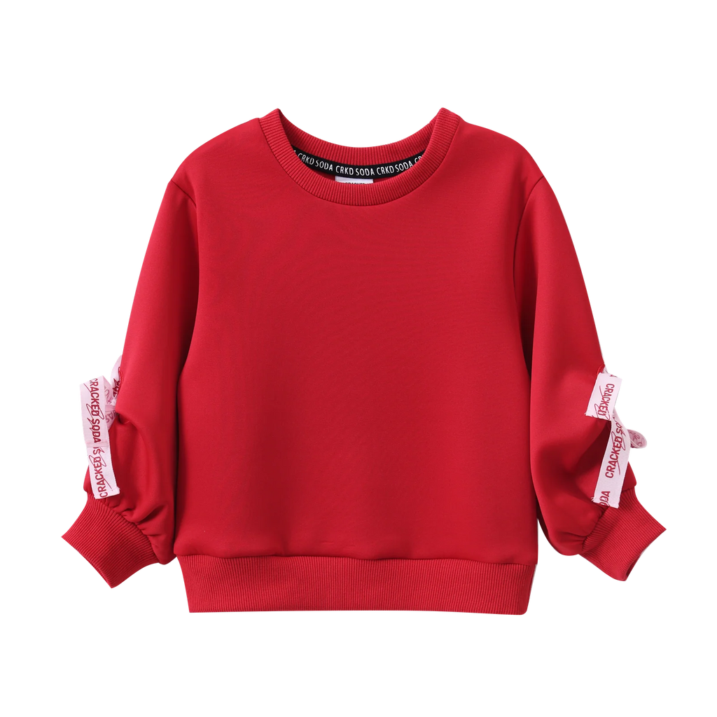 Scarlett Bow Crew - Cherry