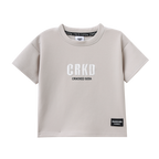 Freddie CRKD Tee - Pebble