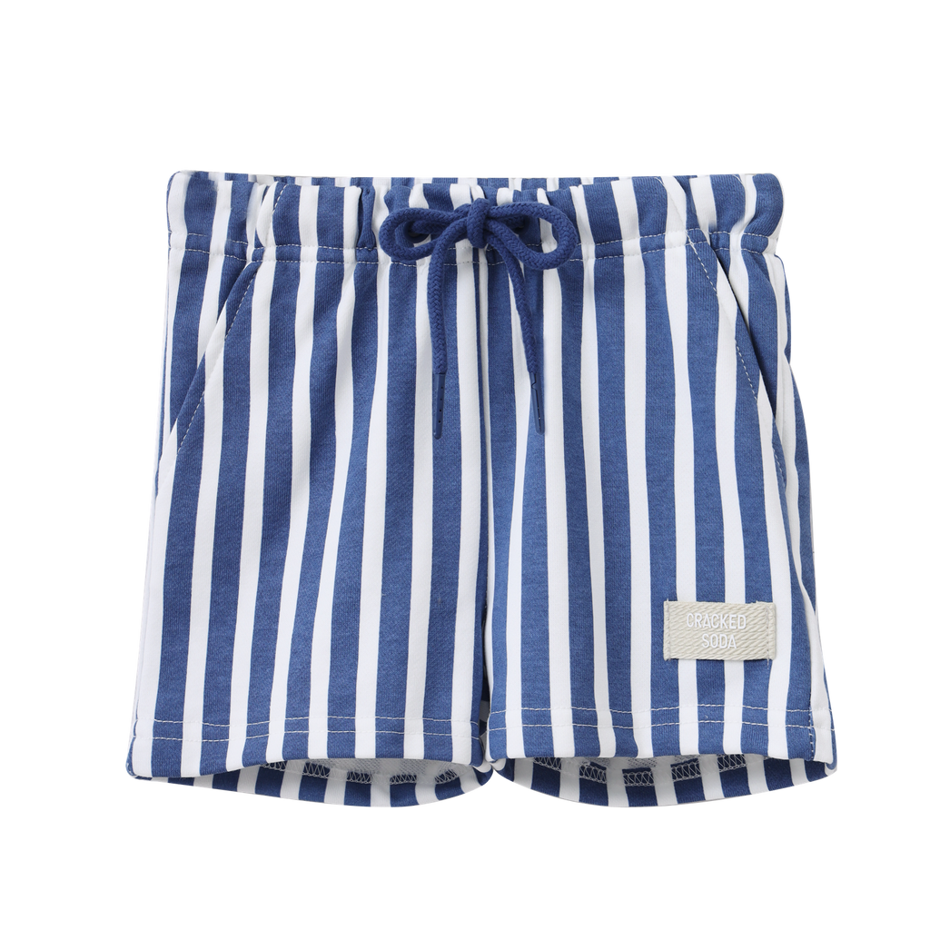 Max Stripe Short - Blue