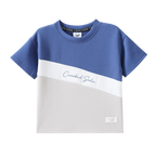 Jacob Multi Tee - Blue/Pebble