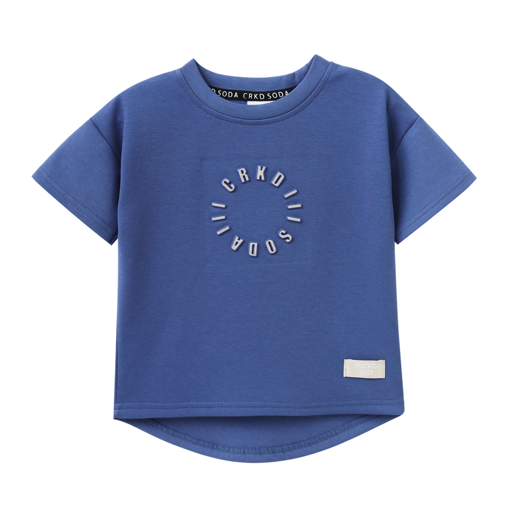 Jacob Scooped Tee - Blue