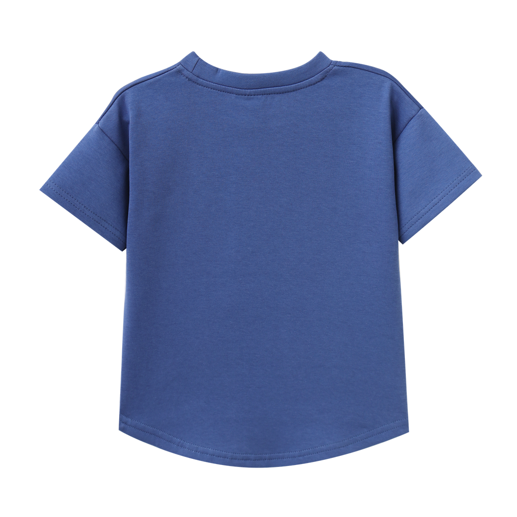 Jacob Scooped Tee - Blue