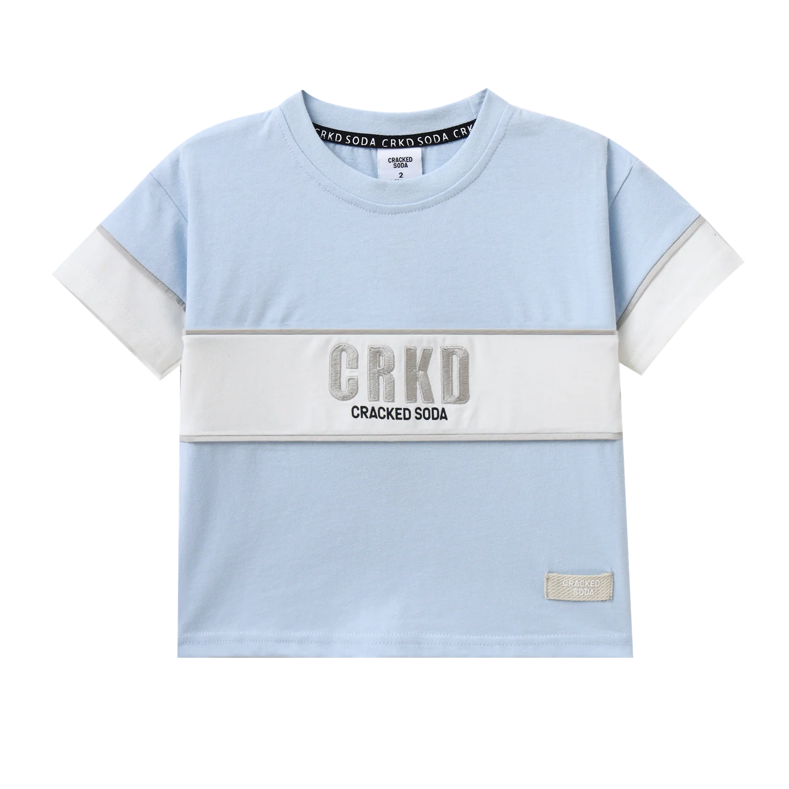 Storm CRKD Multi Tee - Blue/White