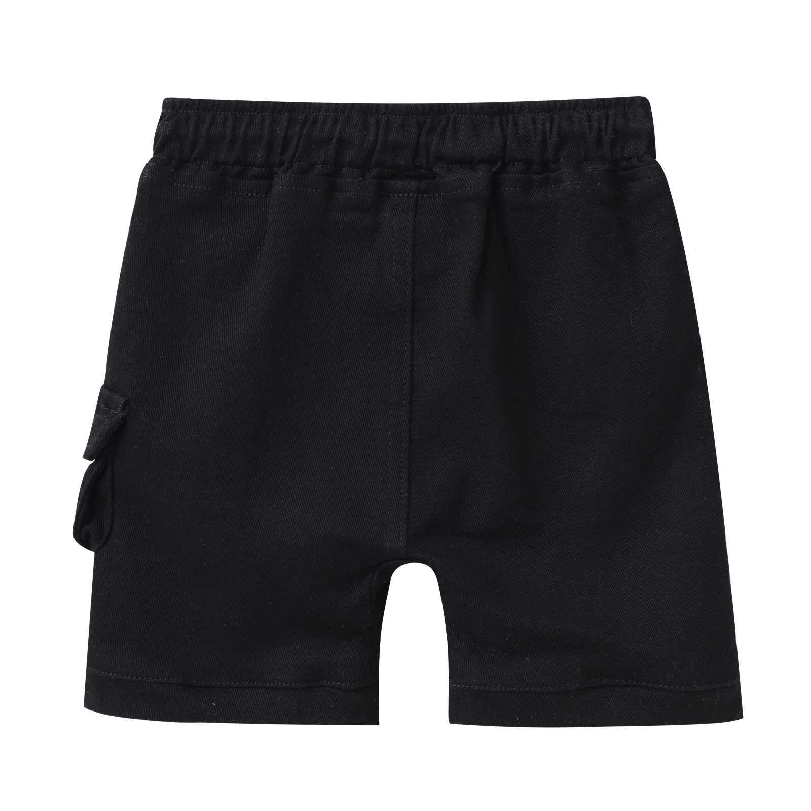 Jax Detailed Denim Short - Black