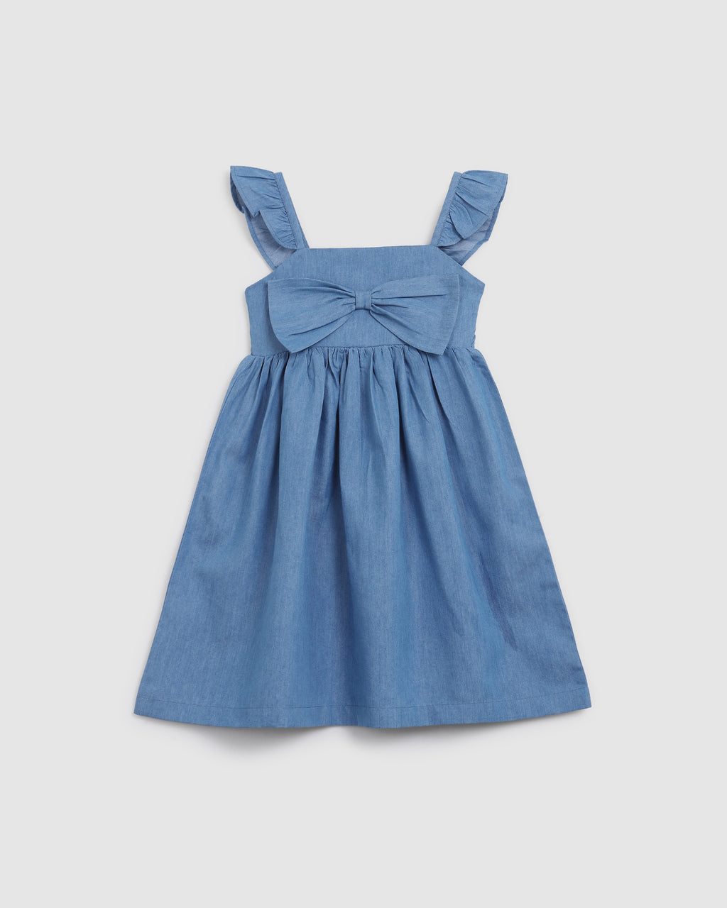 Belle Dress - Chambray