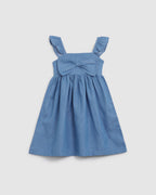 Belle Dress - Chambray