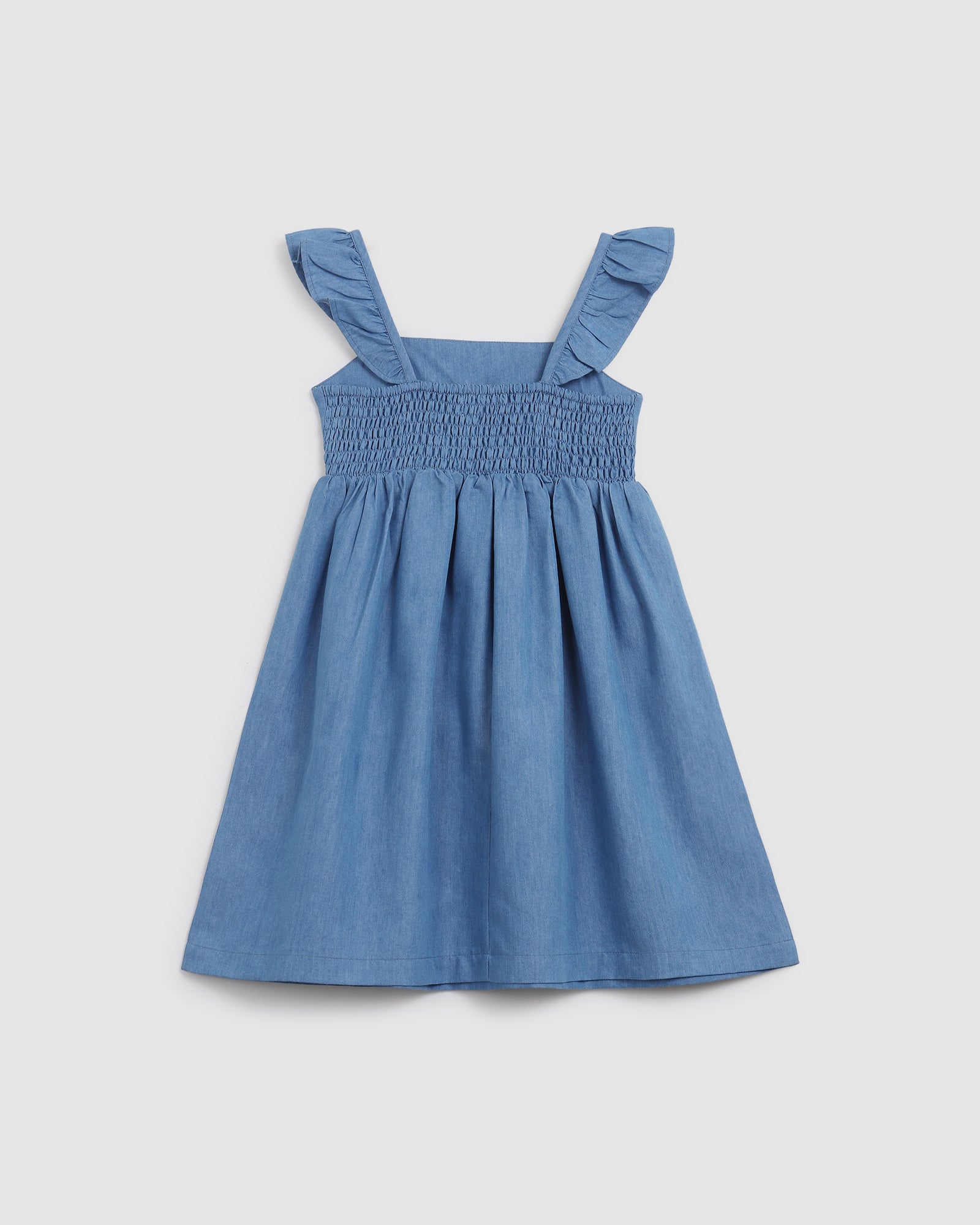 Belle Dress - Chambray