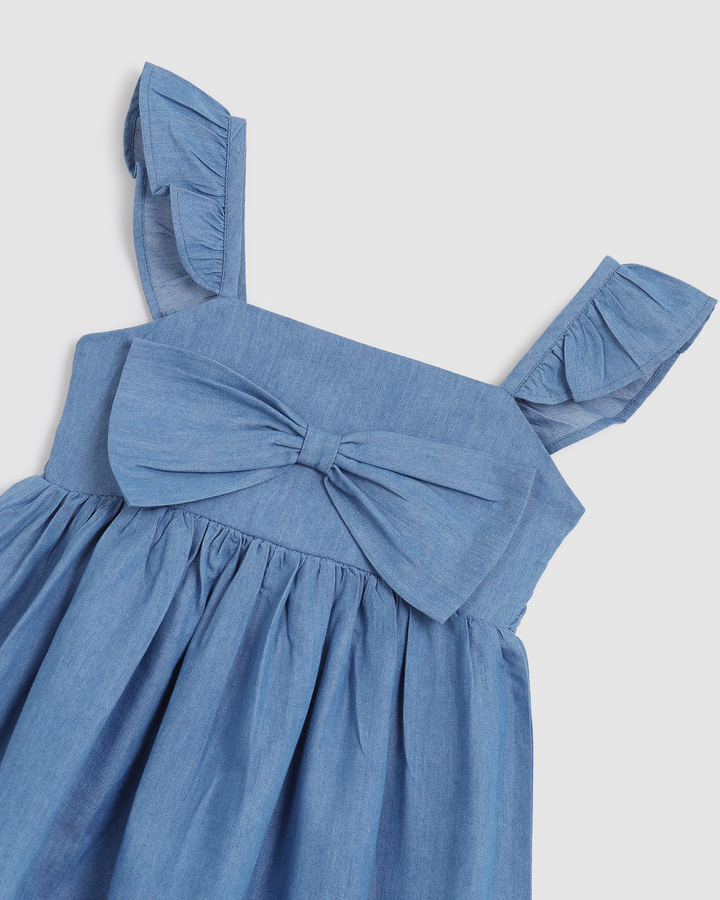Belle Dress - Chambray