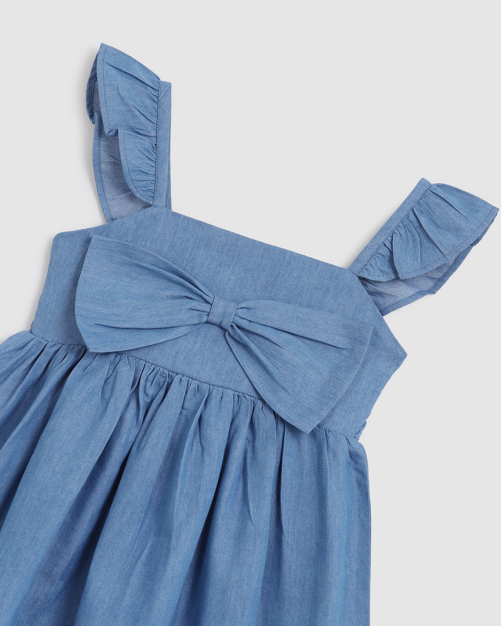 Belle Dress - Chambray