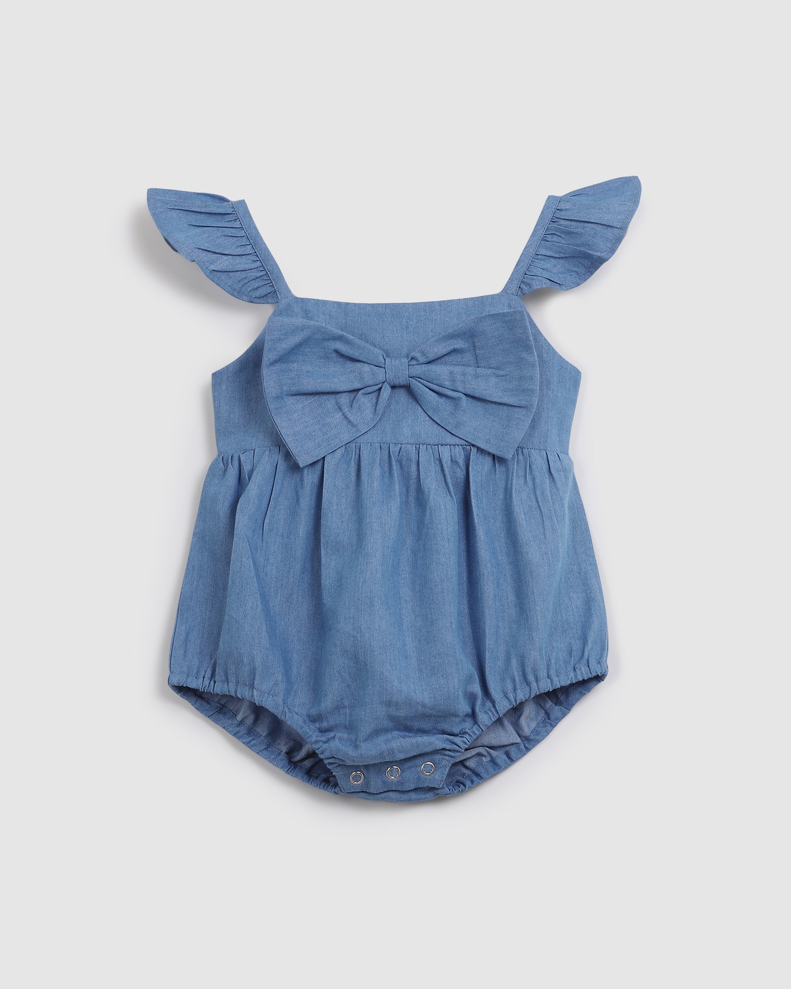 Belle Playsuit - Chambray