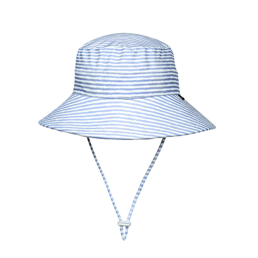 Kids Classic Swim Bucket Beach Hat - Stevie Stripe