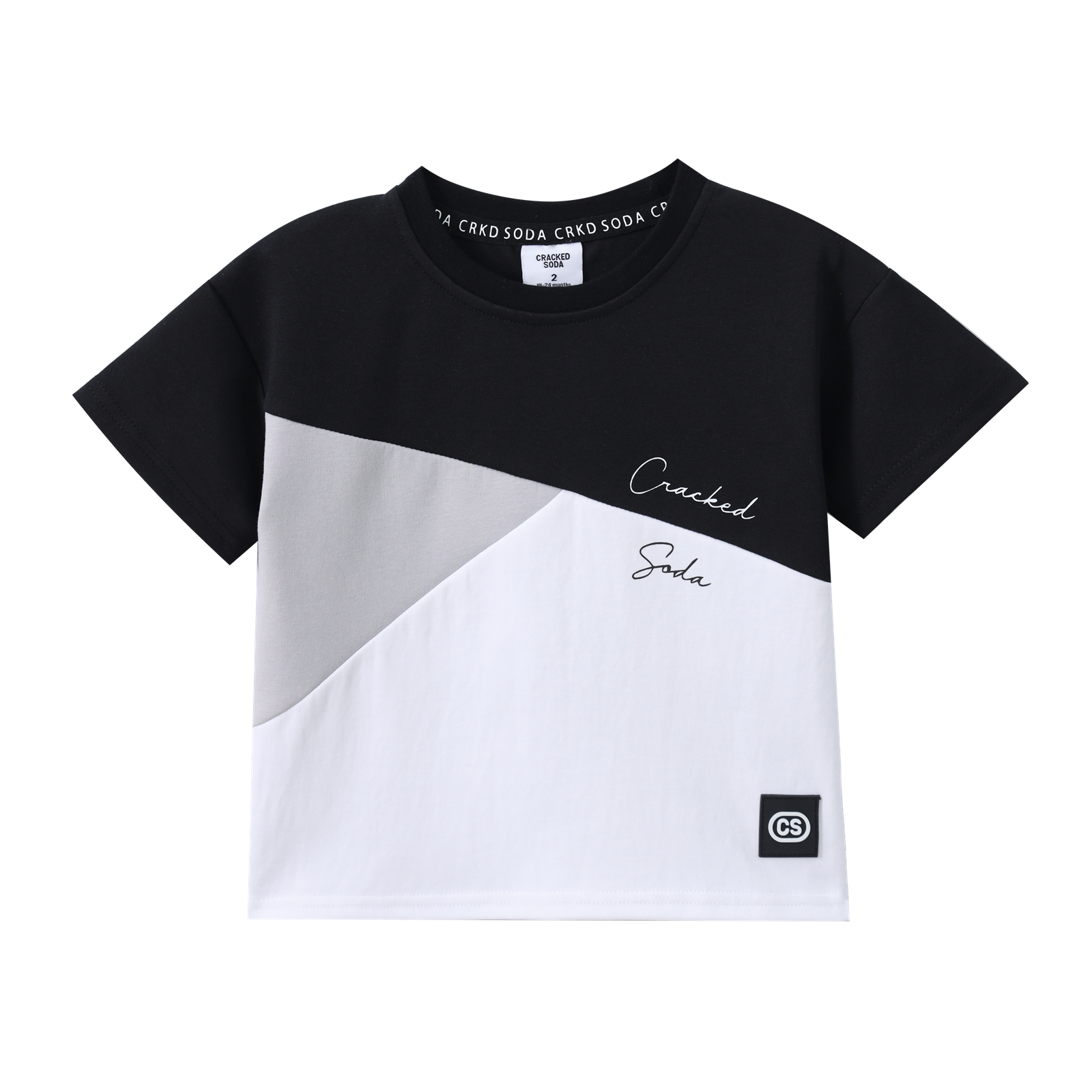 Sammy Multi Tee Black