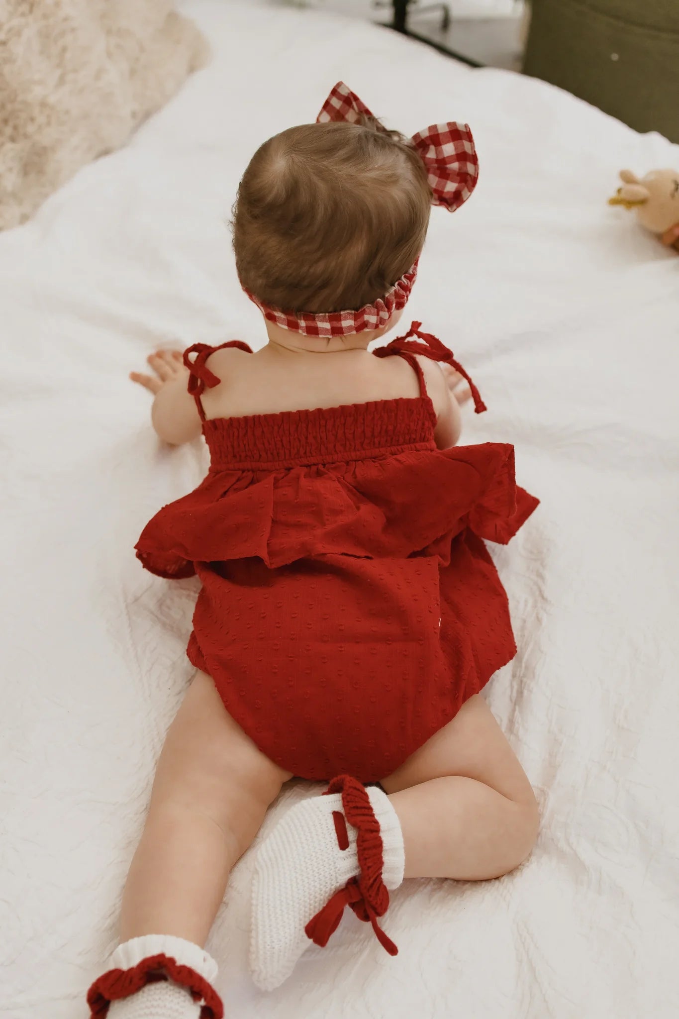Scarlett Dobby Tie Romper