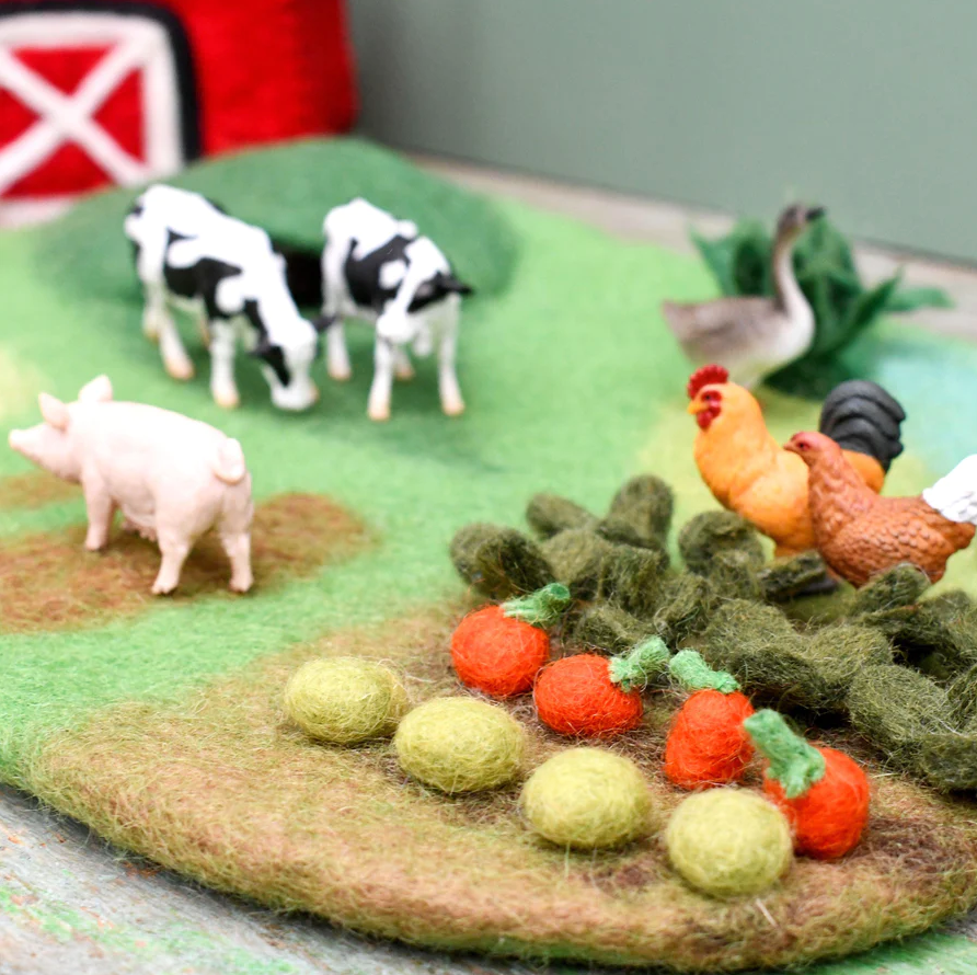 Farm Felt Play Mat Playscape