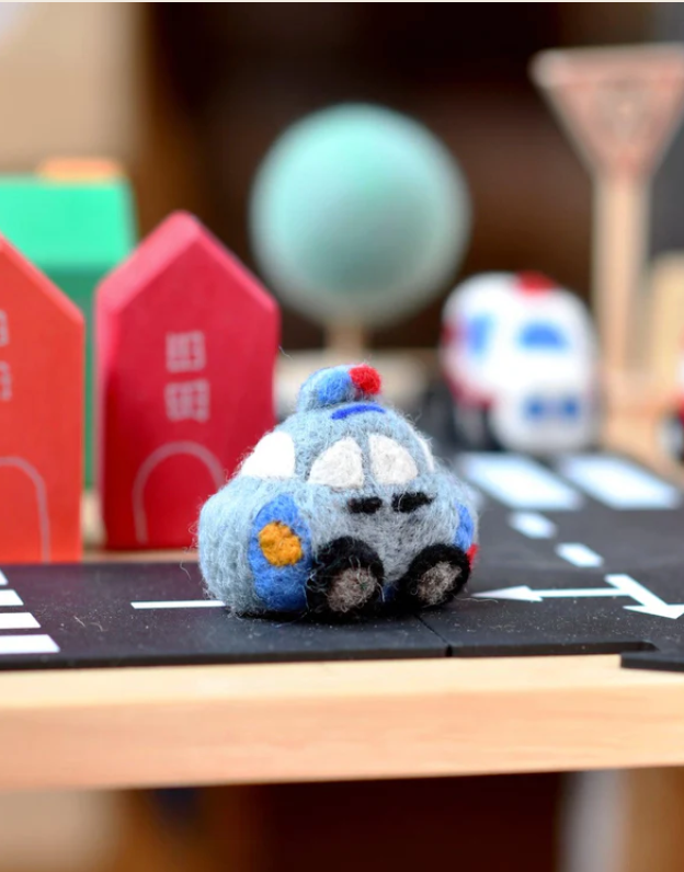 Felt Police Vehicle