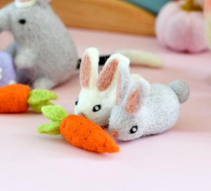 Felt Rabbits - Set of 3