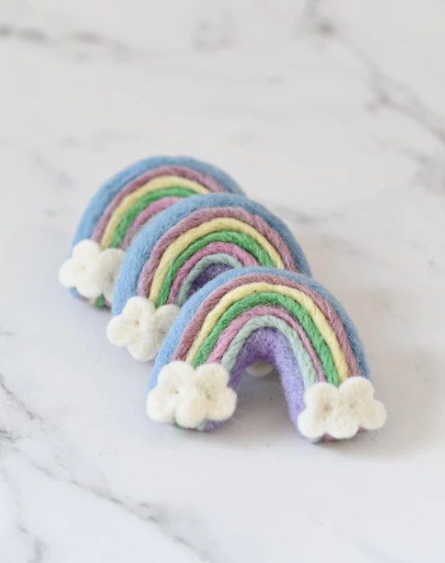 Felt Rainbows Pastel - Set of 3