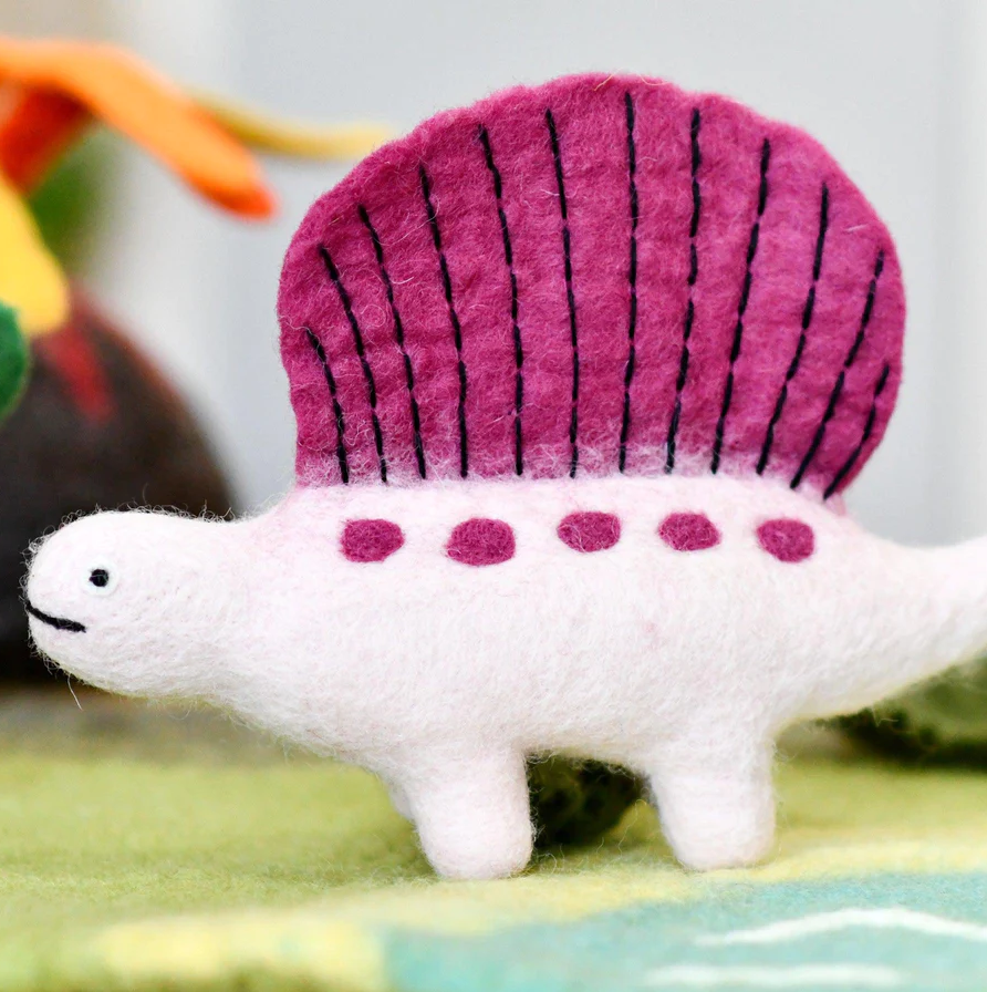 Felt Dimetrodon Dinosaur