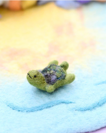 Felt Green Sea Turtle - Small