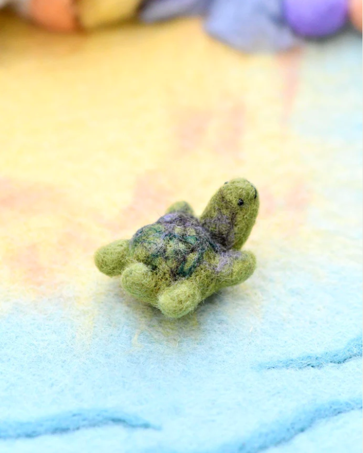 Felt Green Sea Turtle - Small