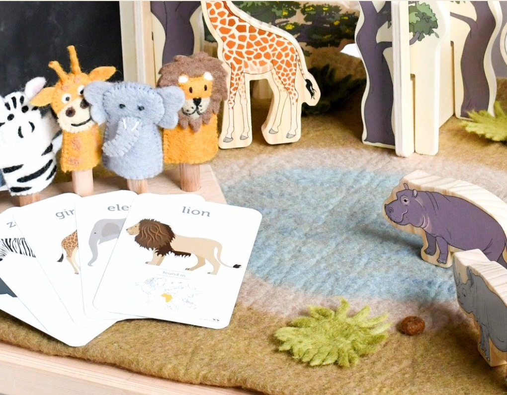 Large Safari Play Mat Playscape